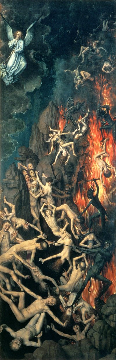 Il Giudizio Universale, 1473 (dettaglio) da Hans Memling